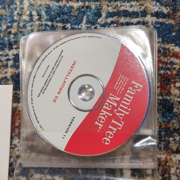 Family Tree Maker 7.0 for Windows Manual and Quick Start Guide w/ 11 CD's - Used - Picture 11 of 11